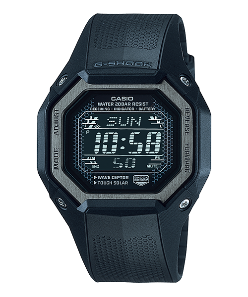 カシオG-shockGE056BJ電波ソーラー腕時計。