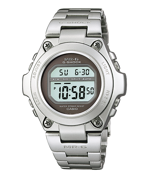 CASIO G-SHOCK MR-G100 ステンレス ナイロンバンド-connectedremag.com