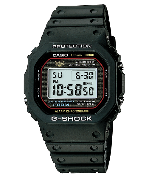 初代 G-SHOCK DW-5000C-1B 240 CASIO 黒金