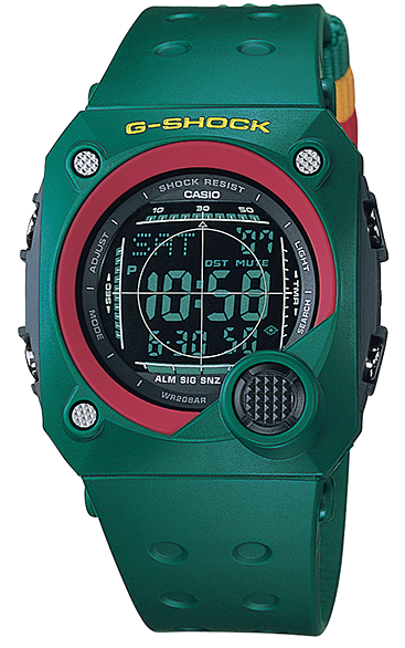 激安単価で【稀少】G-SHOCK Rastafarian G-8000RE 時計