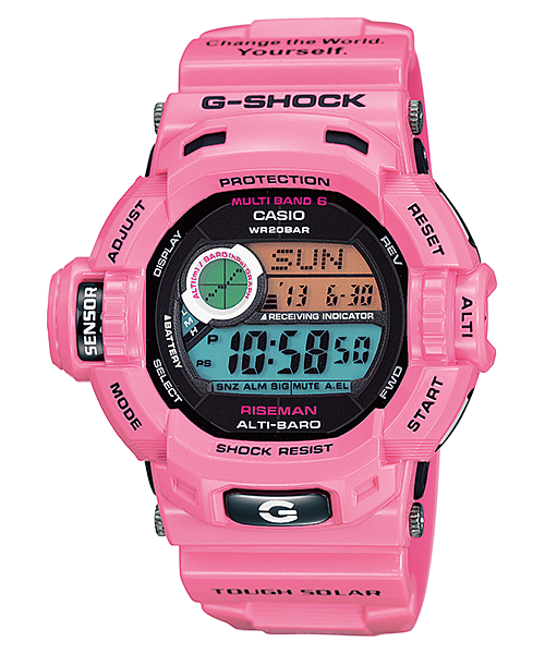 カシオ　G-shock  GW-9200KJ 美品　洗浄済み　訳あり電波ソーラー