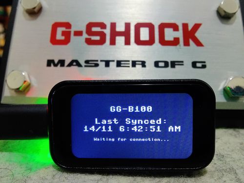 ESP32 Bluetooth G-Shock Time Server