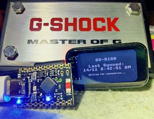ESP32 Bluetooth G-Shock Time Server
